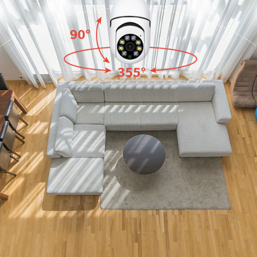 Câmera de Segurança Full HD Wi-Fi Inteligente 360° (PAGUE 1 LEVE 3)